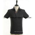 Alta Qualidade Por Atacado Ajustado Simples Moda Homens Polo T-Shirt